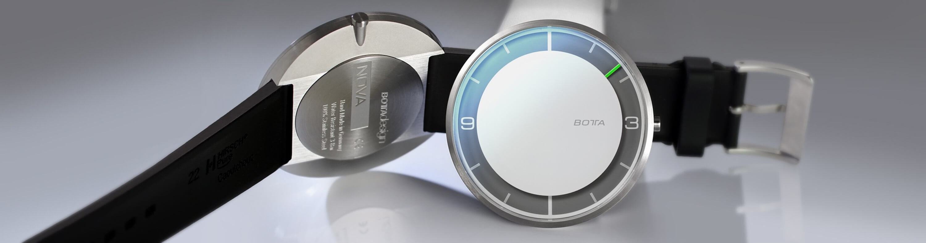 NOVA Titan Quartz White Watch